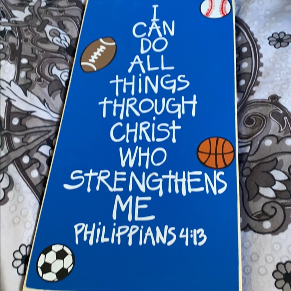 Kids room plaque